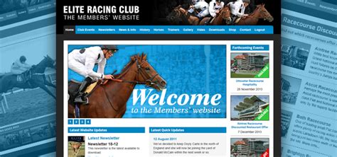 elite racing club members website
